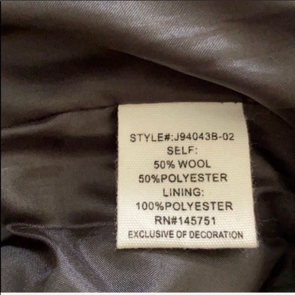 ALTAR’D STATE Grey Wool Quilted Herringbone Vest Jacket Fall Winter Layering - Picture 7 of 7